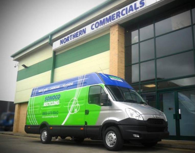 New Daily Platinum Van for Sonoco Recycling