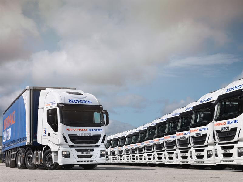 Bedfords lead the pack with the delivery of 39 Euro VI Stralis’