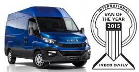 iveco daily wins international van of the year award 2015