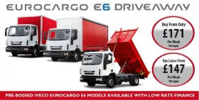 eurocargo e6 driveaway