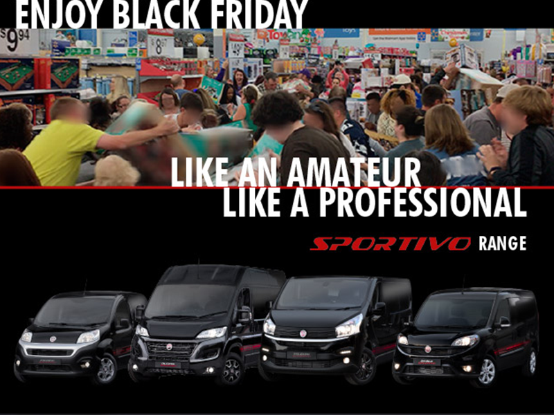 Take Advantage Of The Extended Fiat Professional Black Friday Sale
