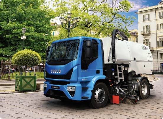 IVECO Eurocargo street sweeper