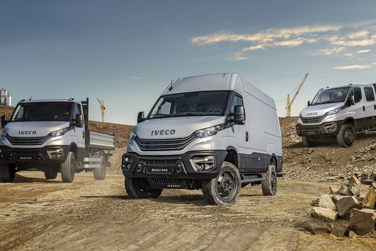 Different Variations of IVECO Daily 4x4