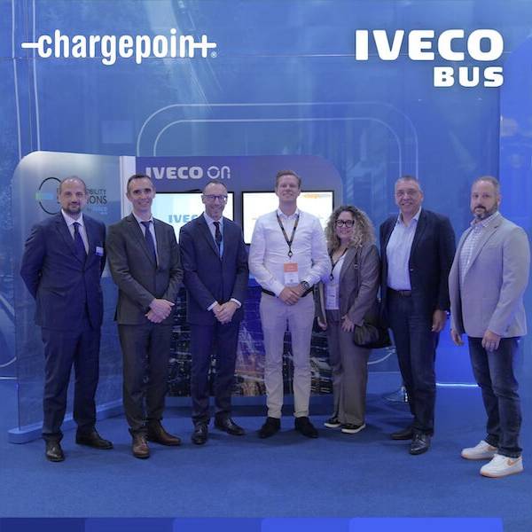 IVECO Bus and ChargePoint join forces