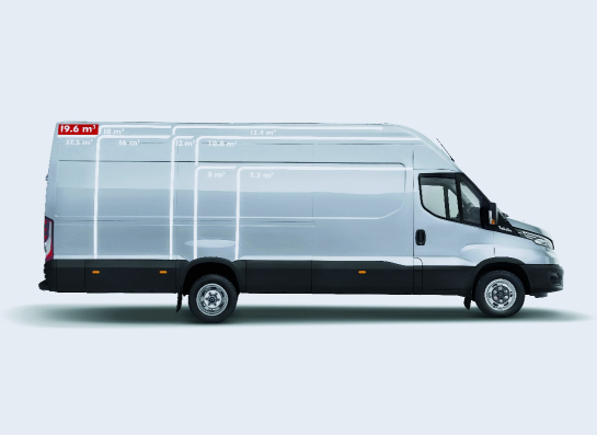 IVECO Daily Van side on