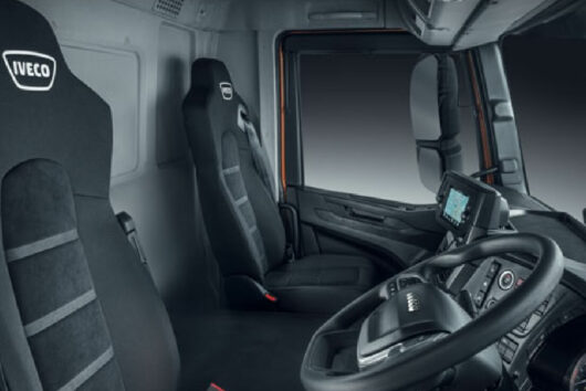 Driver's side of the IVECO X-Way