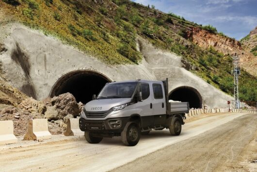 IVECO Daily 4x4 on site