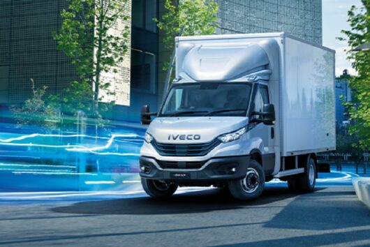 IVECO eDaily in box van configuration