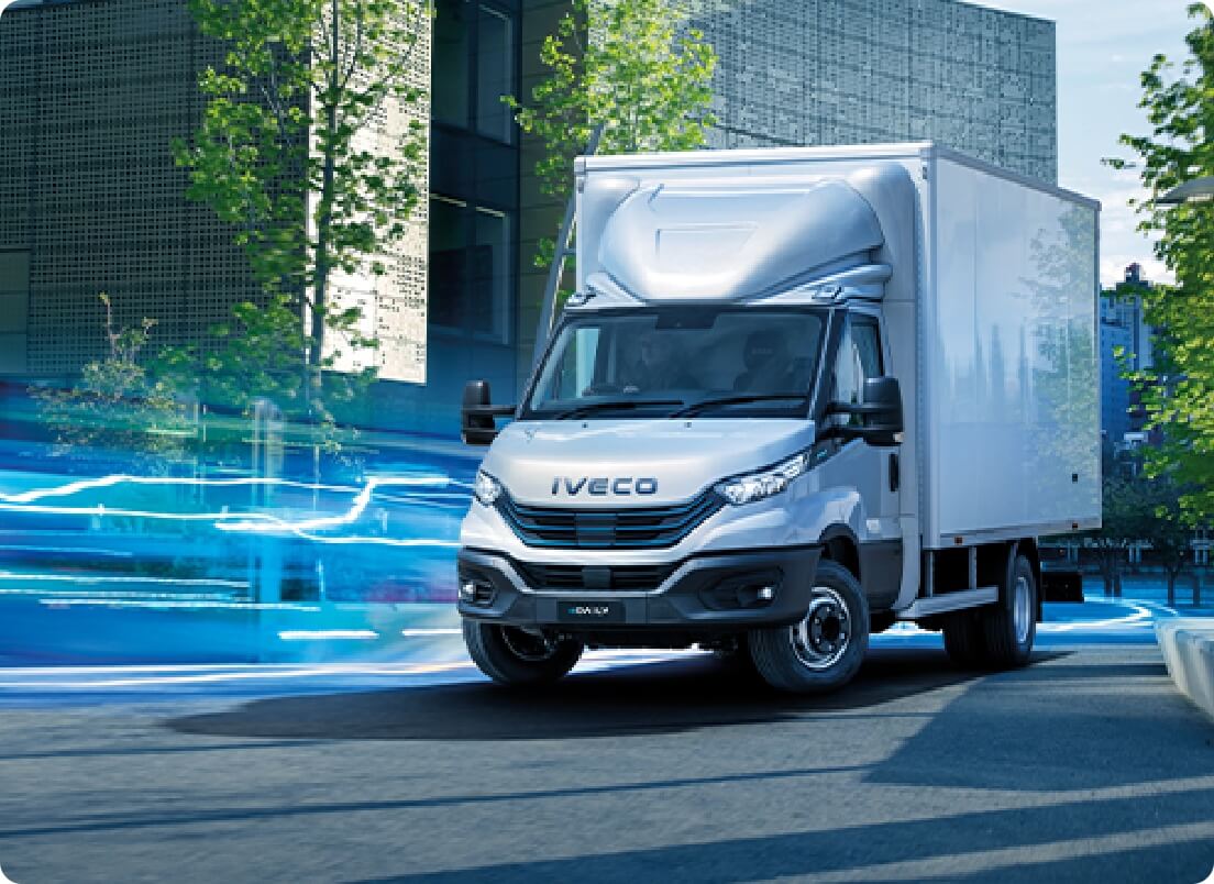 IVECO eDaily in box van configuration