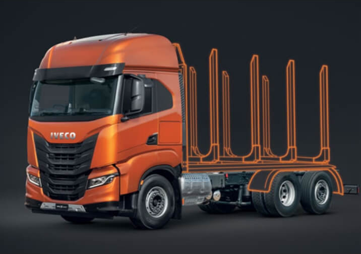 IVECO X-Way alternative configuration graphic