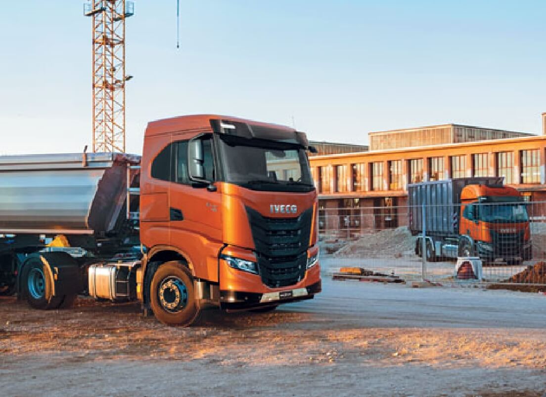 IVECO X-Way at a site