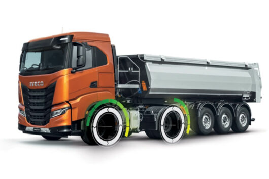IVECO X-Way with cargo