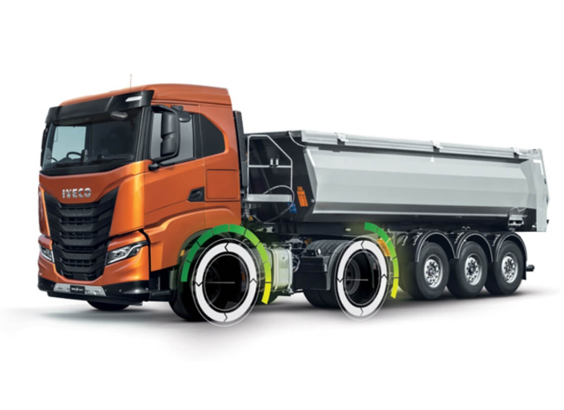 IVECO X-Way with cargo
