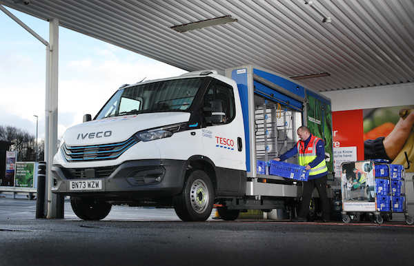 The IVECO eDaily is proud to join Tesco’s home delivery fleet 